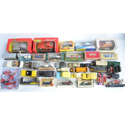 364 - Extensive collection of mostly unboxed diecast vehicle models from Solido, Matchbox, Corgi, Dinky et... 