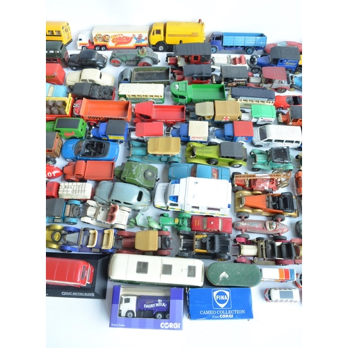 364 - Extensive collection of mostly unboxed diecast vehicle models from Solido, Matchbox, Corgi, Dinky et... 