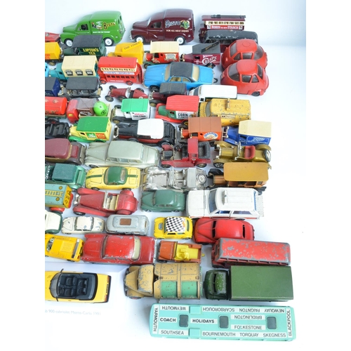 364 - Extensive collection of mostly unboxed diecast vehicle models from Solido, Matchbox, Corgi, Dinky et... 