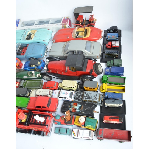 364 - Extensive collection of mostly unboxed diecast vehicle models from Solido, Matchbox, Corgi, Dinky et... 