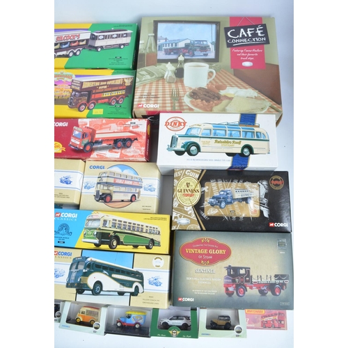 367 - Collection of boxed diecast vehicle models, various scales and manufacturers to include 1/50 Corgi (... 