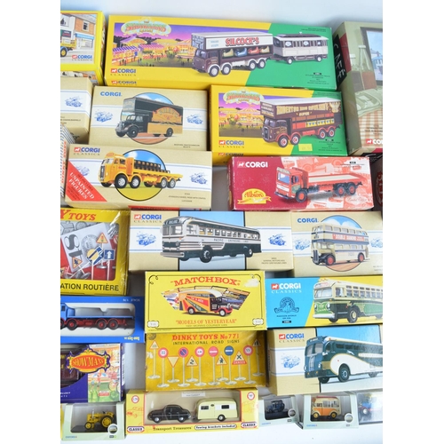 367 - Collection of boxed diecast vehicle models, various scales and manufacturers to include 1/50 Corgi (... 