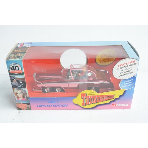 368 - Corgi CC00603 Thunderbirds 40th anniversary FAB1 (limited edition 463/5000, models in factory sealed... 