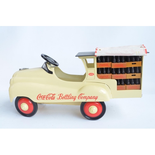 369 - Collection of Coca-Cola related models and items to include large scale Matchbox 1940 delivery van, ... 