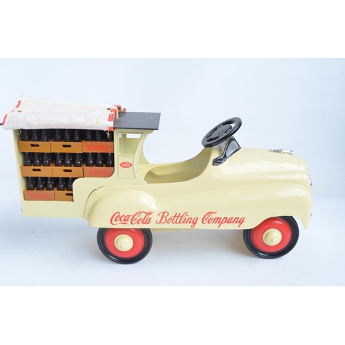 369 - Collection of Coca-Cola related models and items to include large scale Matchbox 1940 delivery van, ... 