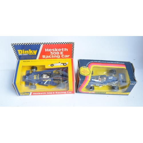 378 - Collection of vintage diecast models to include Corgi and Dinky F1 cars (mostly boxed), Corgi milita... 