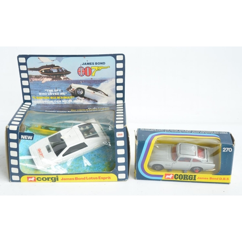 380 - Vintage boxed Corgi 270 James Bond Aston Martin DB5 (1973 production, model in good working conditio... 