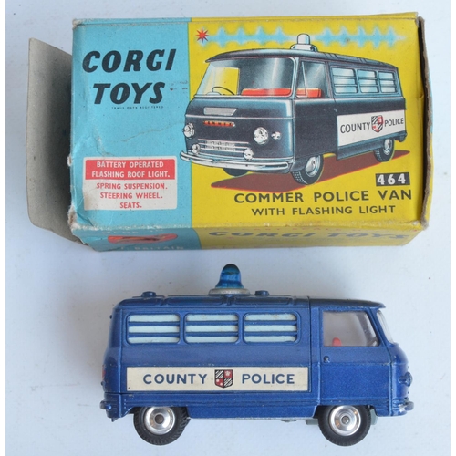 385 - Three vintage boxed diecast emergency vehicle models to include Corgi Toys Simon Snorkel Fire Engine... 