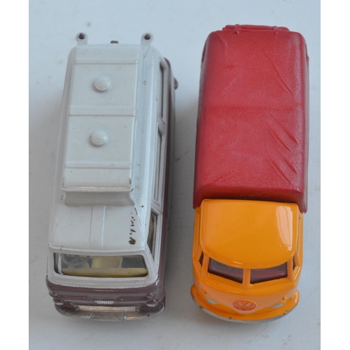 388 - Two vintage boxed Corgi diecast vehicle models to include 420 Ford Thames Airborne caravan (good con... 