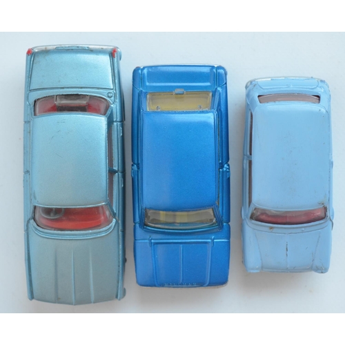 390 - Three vintage boxed Corgi diecast vehicle models to include 226 Morris Mini-Minor, 251 Hillman Imp (... 