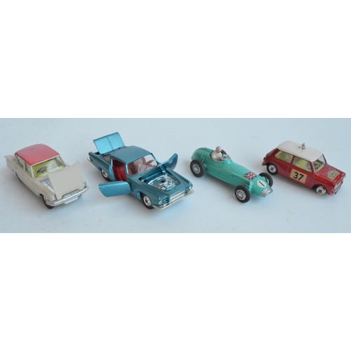 391 - Four vintage boxed Corgi diecast vehicle models to include 317 Monte-Carlo BMC Mini Cooper (3 tyres ... 