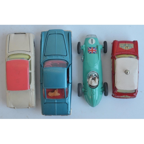 391 - Four vintage boxed Corgi diecast vehicle models to include 317 Monte-Carlo BMC Mini Cooper (3 tyres ... 