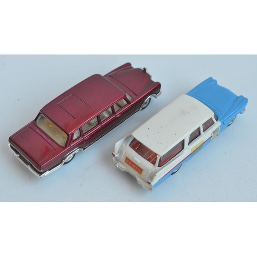 392 - Two vintage boxed Corgi diecast vehicle models to include 247 Mercedes-Benz 600 Pullman (model in ex... 