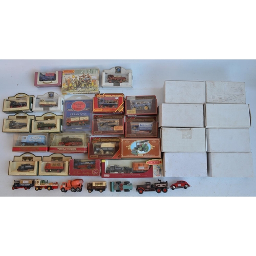 398 - Collection of diecast model vehicles from Matchbox, Lledo, EFE, Oxford Diecast and Lesney, mostly bo... 