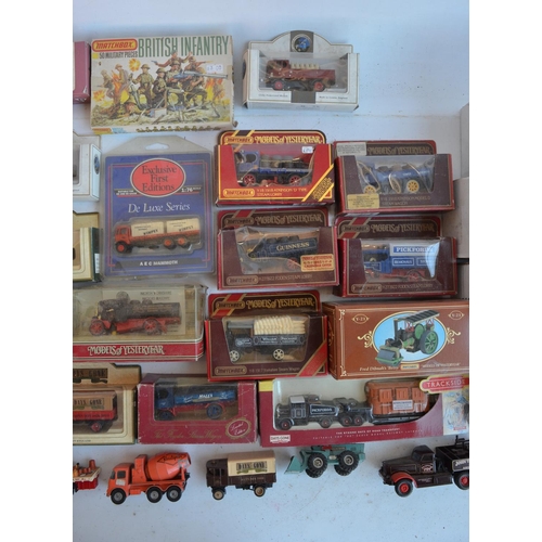 398 - Collection of diecast model vehicles from Matchbox, Lledo, EFE, Oxford Diecast and Lesney, mostly bo... 