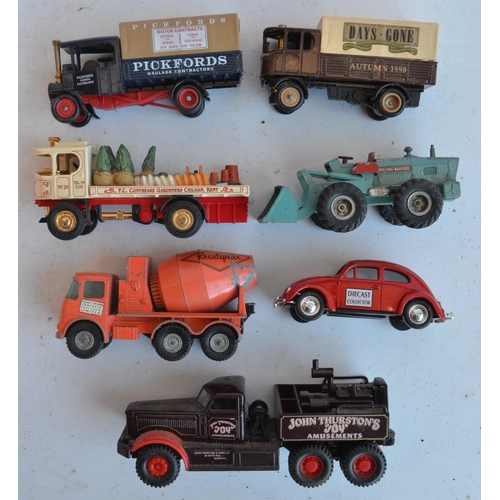 398 - Collection of diecast model vehicles from Matchbox, Lledo, EFE, Oxford Diecast and Lesney, mostly bo... 