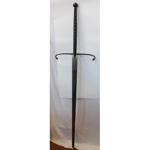 1541 - Museum quality copy of 17th century Scottish Lowlanders double handed Sword. Overall length 174cm