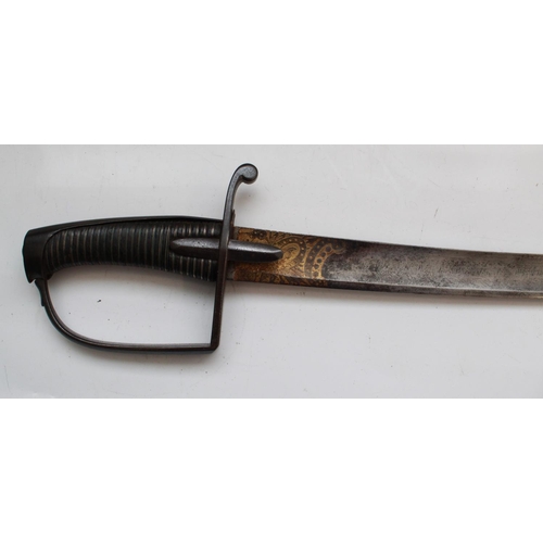 1543 - French Sabre D' Officer de Chasseurs a Cheval (Horse Hunter Officers Sabre). Circa 1780 with Eastern... 