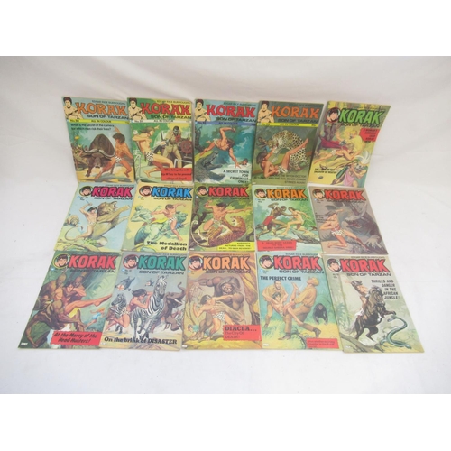 744 - Collection of Edgar Rice Burroughs Tarzan of the Apes, Korak Son of Tarzan, Tarzan Weekly (approx. 1... 