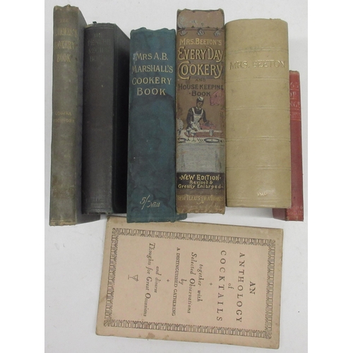 704 - Selection of vintage cookery books incl. Rochfort (Louisa), The St James's Cookery Book, 1894, Chapm... 