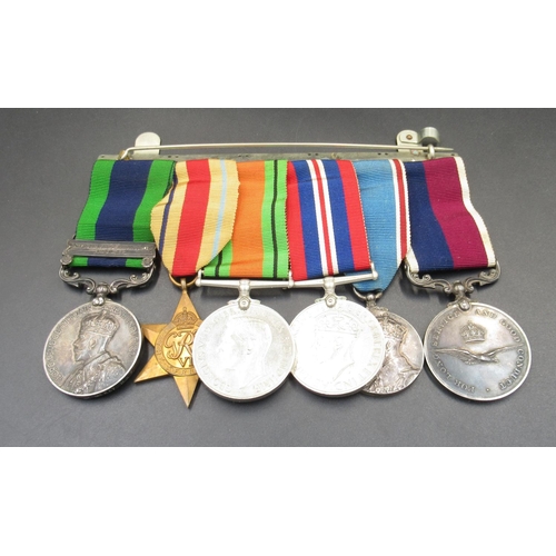 667 - India General Service Medal with clasp, North west Frontier 1930-1931, RAF Long Service & Good Condu... 