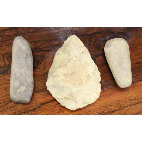 1033 - Large collection of neolithic stone tools and weapons found from across the world