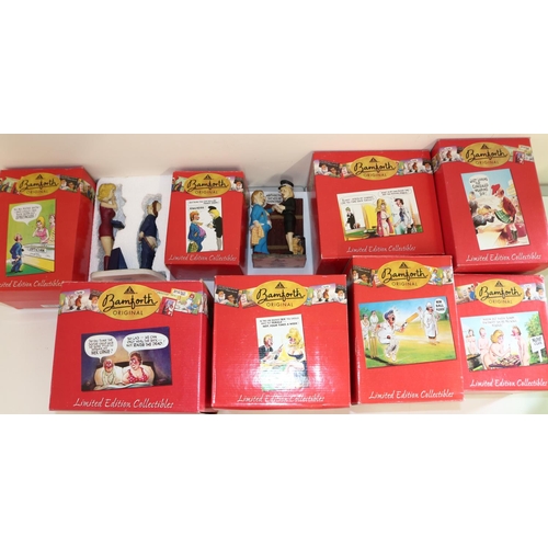 652 - Collection of eight Bamforth Original limited edition figures, in original boxes with packaging (8)