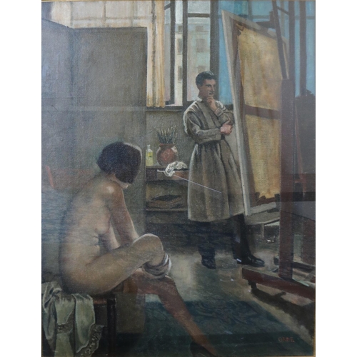 1341 - WITHDRAWN Julia Bradbury Collection: Captain Cuthbert Julian Orde (1888-1968); Artist with nude mode... 