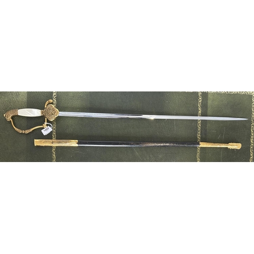 1489 - Late 20th century Norwegian court sword by Wilkinson Sword, 30