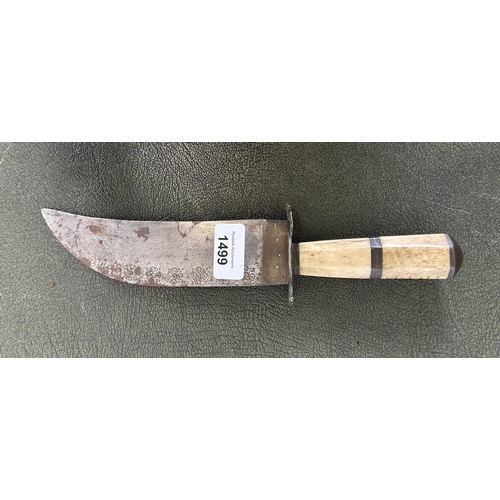 1499 - 19th/20th century Chilian Bowie style Knife, 7