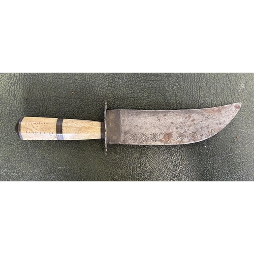 1499 - 19th/20th century Chilian Bowie style Knife, 7