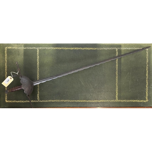 1501 - Victorian continental style cup hilt rapier sword with 35