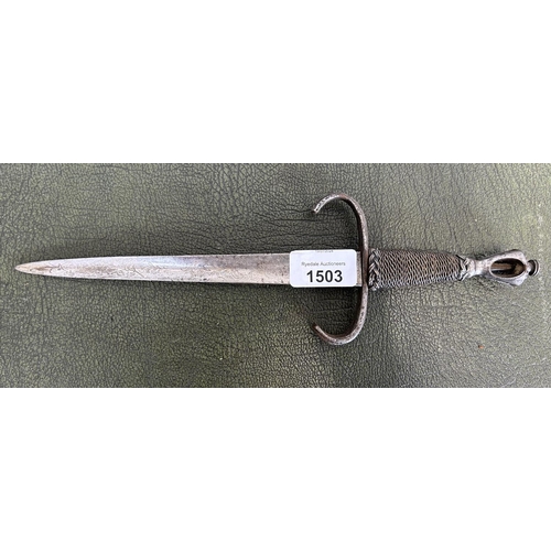 1503 - Circa 18th century dagger, 7.5