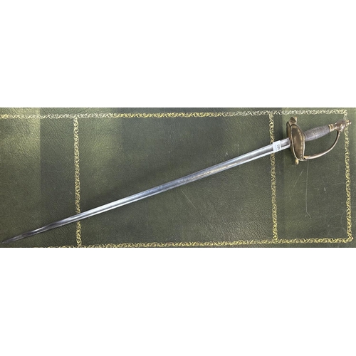 1505 - British 1796 pattern style officers sword with 32.5