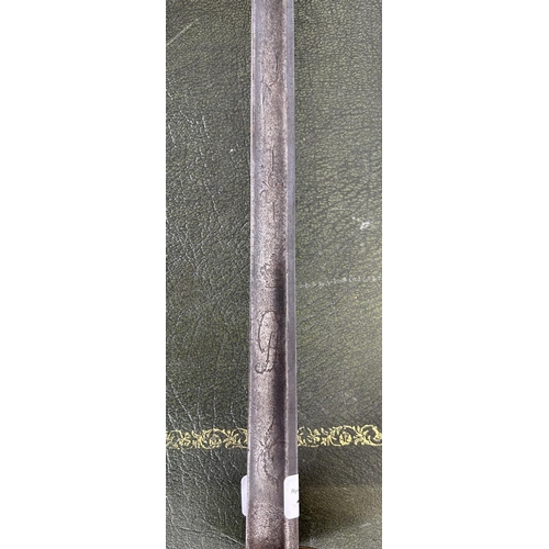 1505 - British 1796 pattern style officers sword with 32.5