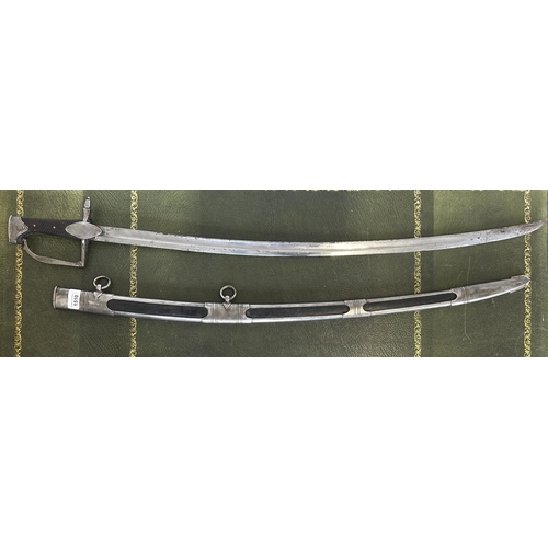 1510 - Quality made sword in the British 1794 pattern light Dragoon style, complete with scabbard