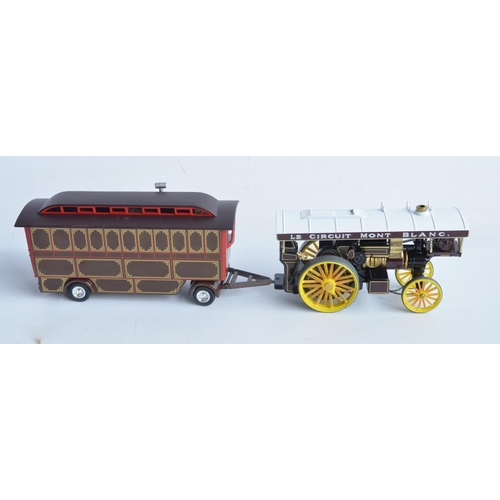 397A - Three Corgi 1/50 boxed steam engine sets to include Vintage Glory Of Steam 80102 Pickfords Fowler B6... 