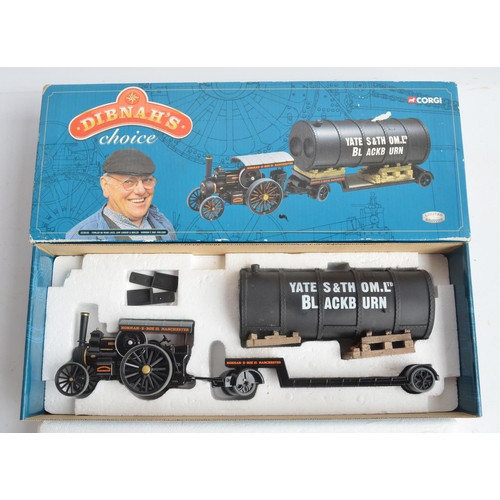 397A - Three Corgi 1/50 boxed steam engine sets to include Vintage Glory Of Steam 80102 Pickfords Fowler B6... 