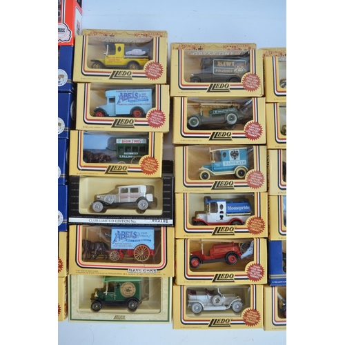 402 - Fifty one boxed diecast vehicle models from Lledo, models appear mint/un-displayed, boxes generally ... 