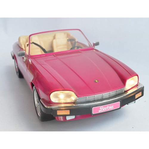 404 - Boxed Barbie Jaguar XJS model car from Mattel (car in excellent slightly dusty/dirty little used con... 