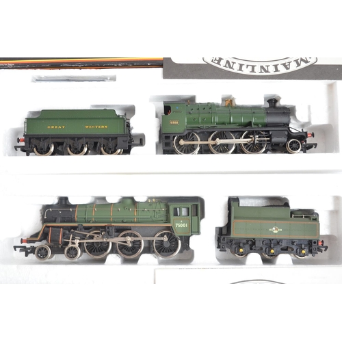 427 - Ten boxed OO gauge electric steam train models from Mainline Railways to include 37090 43XX Mogul GW... 