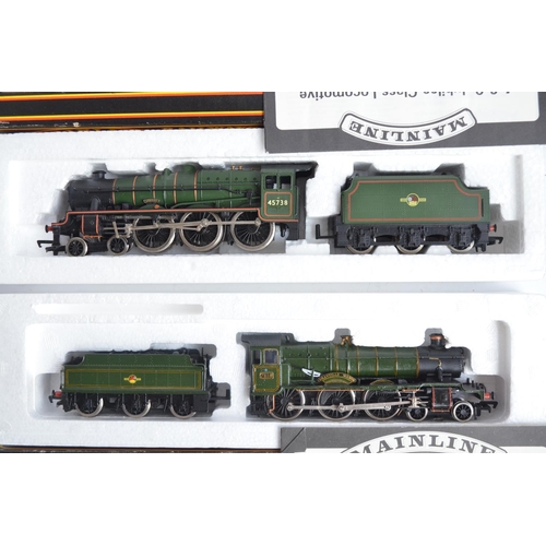 428 - Eleven boxed OO gauge electric steam train models from Replica Railways, Lima, Grafar and Mainline t... 