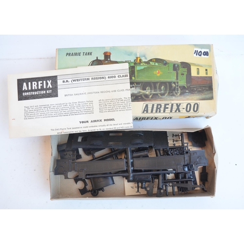 430 - Eight Airfix OO and HO gauge electric train models to include 54150-1 2-6-2 Prairie tank engine '611... 