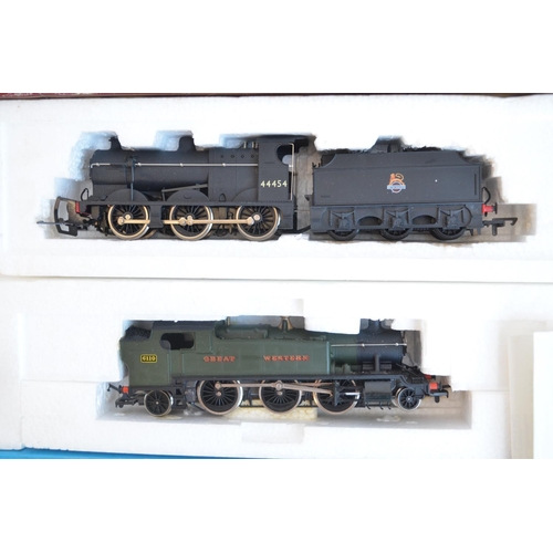 430 - Eight Airfix OO and HO gauge electric train models to include 54150-1 2-6-2 Prairie tank engine '611... 