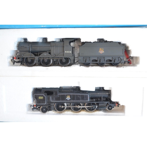 430 - Eight Airfix OO and HO gauge electric train models to include 54150-1 2-6-2 Prairie tank engine '611... 