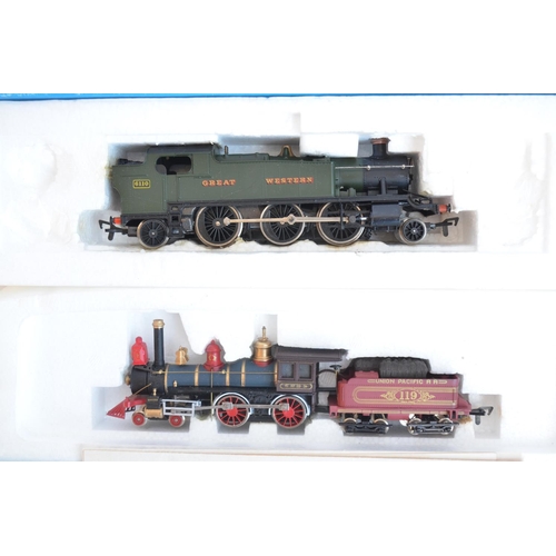 430 - Eight Airfix OO and HO gauge electric train models to include 54150-1 2-6-2 Prairie tank engine '611... 