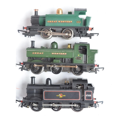 433 - Eight boxed OO gauge electric steam train models from Hornby to include Top Link R2022 GWR King Geor... 