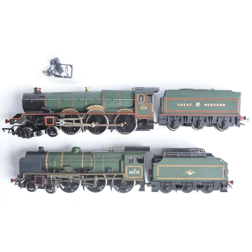 433 - Eight boxed OO gauge electric steam train models from Hornby to include Top Link R2022 GWR King Geor... 