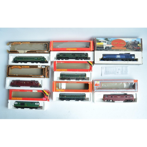 434 - Eight boxed OO gauge electric train models from Hornby, Lima and Mainline Models to include a Hornby... 