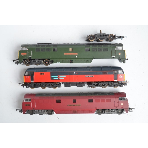 435 - Seven boxed OO gauge electric train models from Lima to include class 47 'Res Republic' (very good/e... 